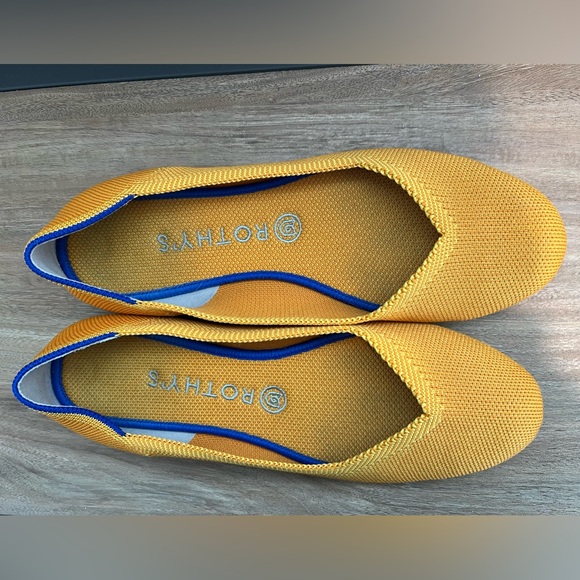 Rothy’s Flats, Yellow, size 8.5 - Picture 6 of 9